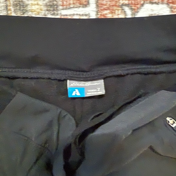 Eddie Bauer Black Warm Fleece Pants - Picture 4 of 6